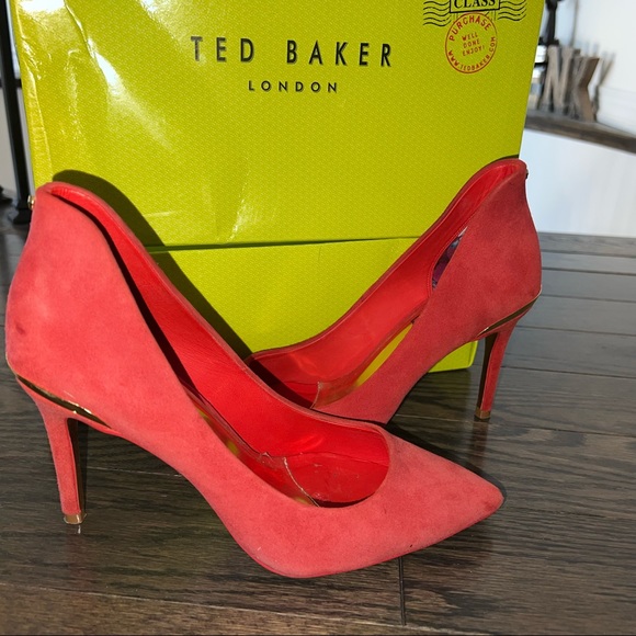 TED BAKER RED HEELS - Picture 5 of 6